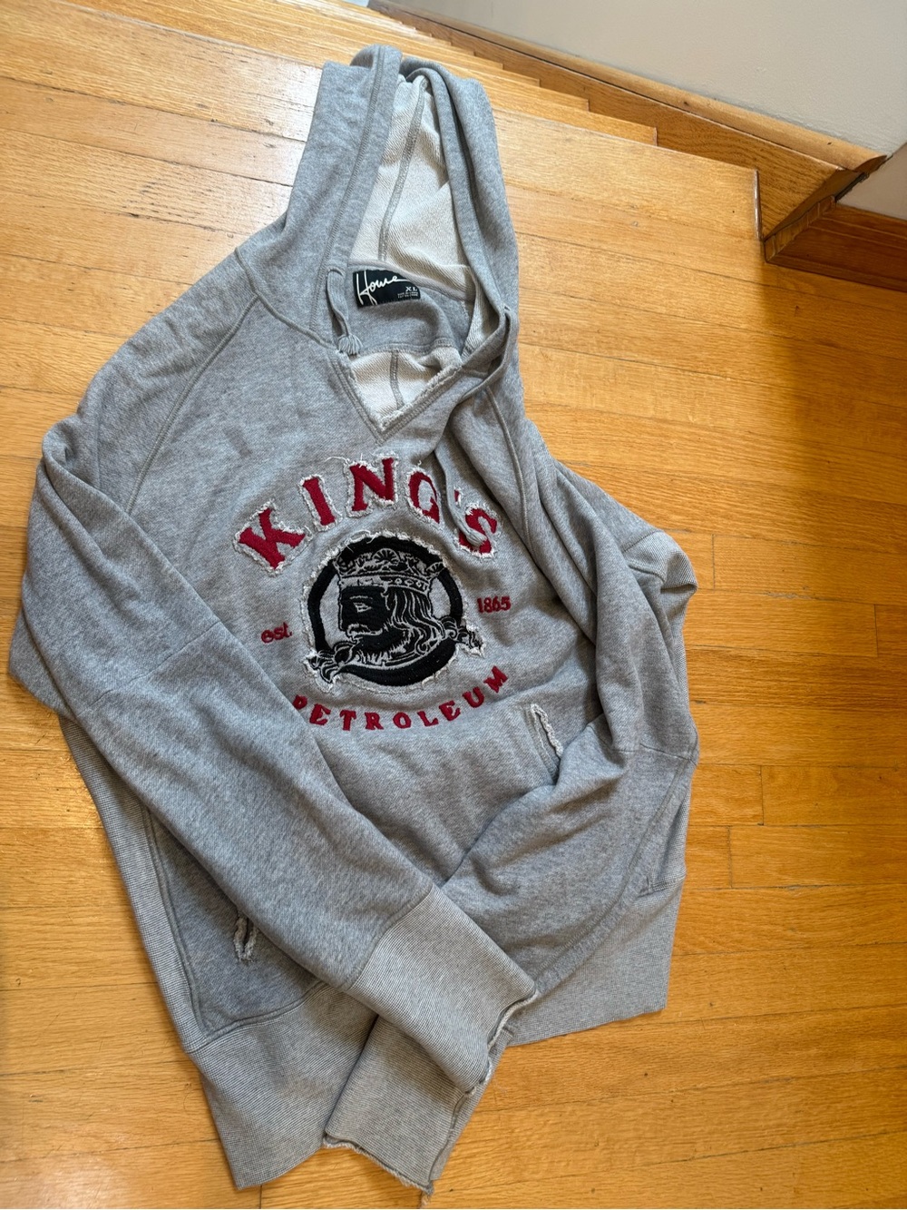 Grey Howe men Hooded Sweatshirt